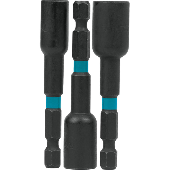 Makita (A - 97689) ImpactX 3 - Piece 2 - 9/16 in. Magnetic Nut Driver Set - Pacific Power Tools