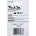 Makita (A - 99770) ImpactX™ 2 Square Recess 1″ Insert Bit, 25/pk - Pacific Power Tools