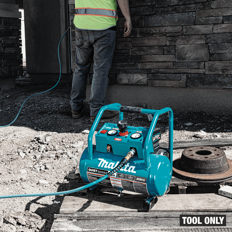 Makita (AC001GZ) 40V max XGT® Brushless 2 Gallon Quiet Series Compressor (Tool Only) - Pacific Power Tools