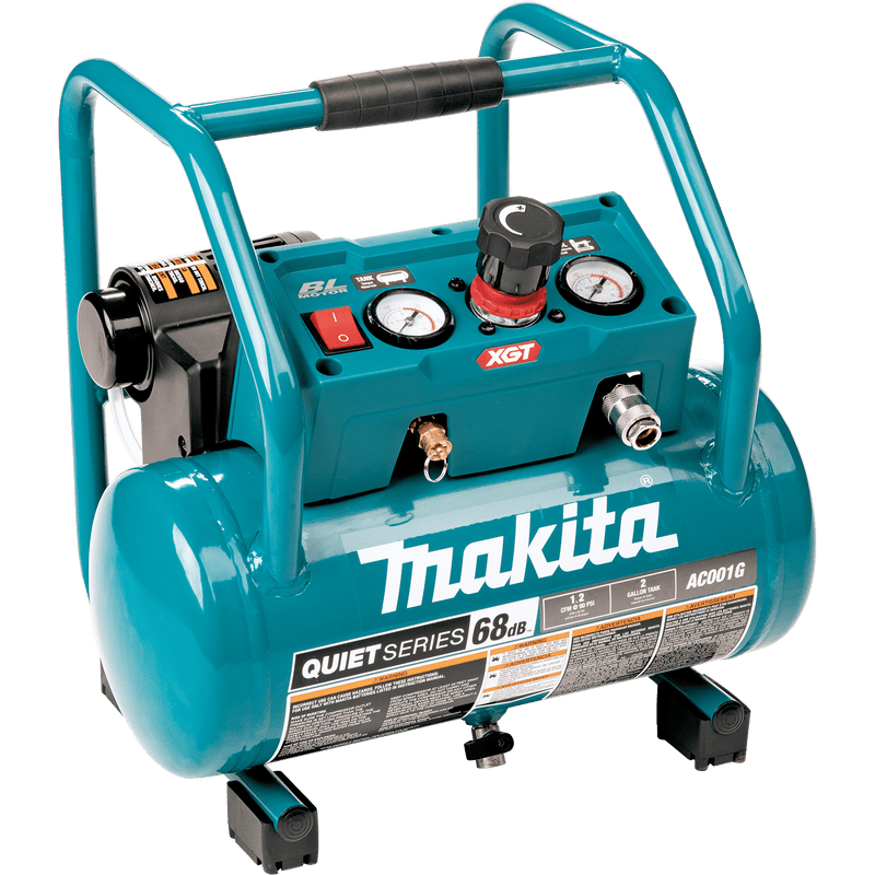 Makita (AC001GZ) 40V max XGT® Brushless 2 Gallon Quiet Series Compressor (Tool Only) - Pacific Power Tools