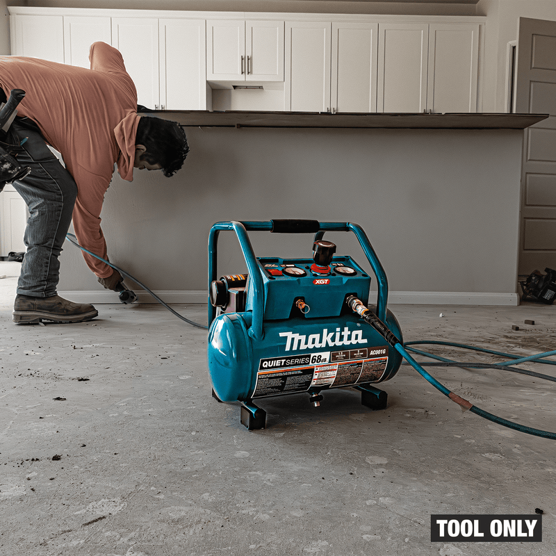 Makita (AC001GZ) 40V max XGT® Brushless 2 Gallon Quiet Series Compressor (Tool Only) - Pacific Power Tools