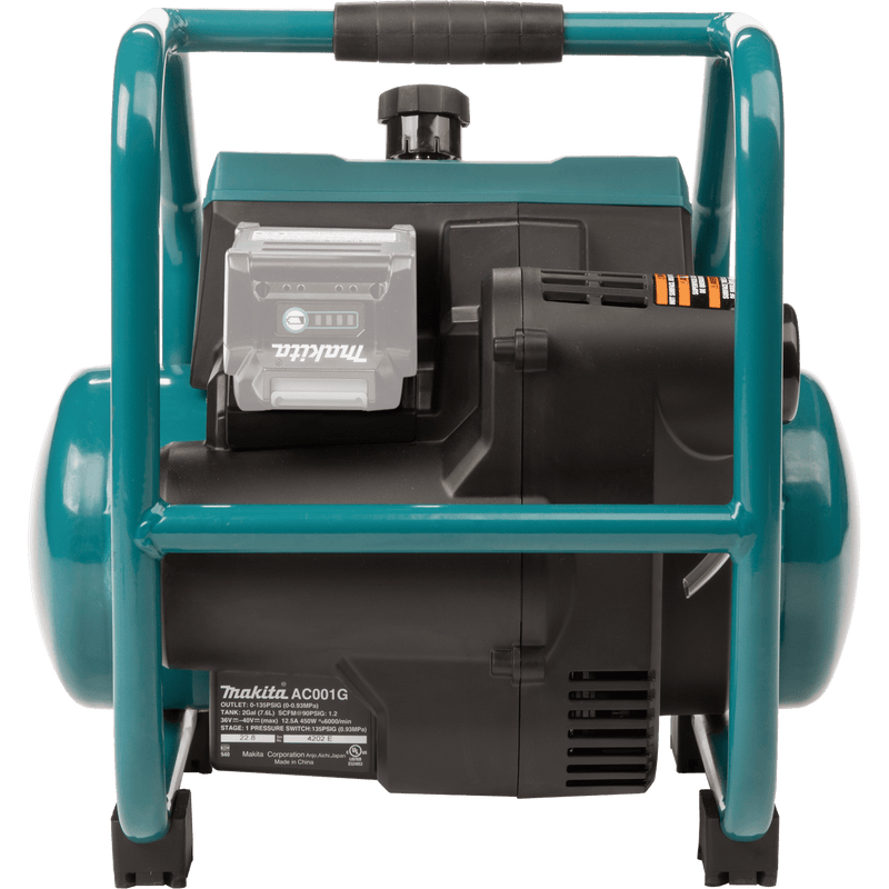 Makita (AC001GZ) 40V max XGT® Brushless 2 Gallon Quiet Series Compressor (Tool Only) - Pacific Power Tools