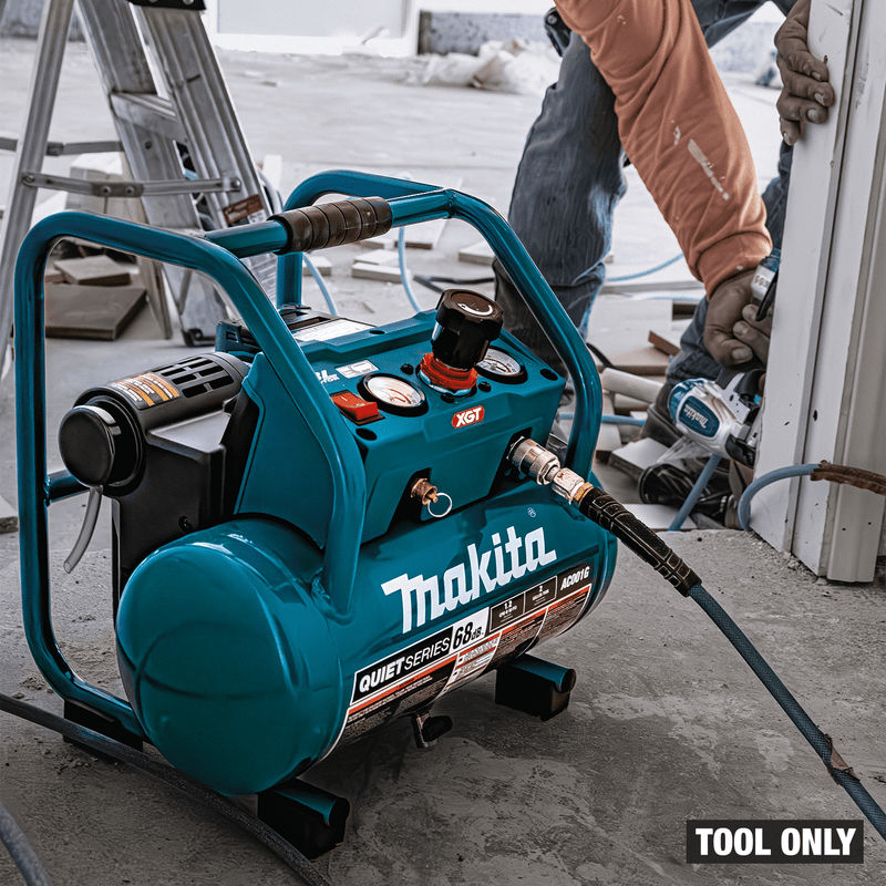 Makita (AC001GZ) 40V max XGT® Brushless 2 Gallon Quiet Series Compressor (Tool Only) - Pacific Power Tools