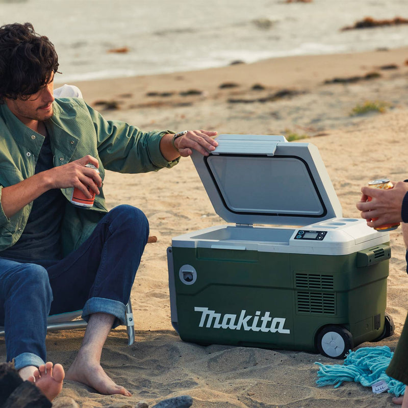 Makita (ADCW180Z) Outdoor Adventure® 18V X2 LXT®, 12V/24V DC Auto, and AC Cooler/Warmer (Tool Only) - Pacific Power Tools