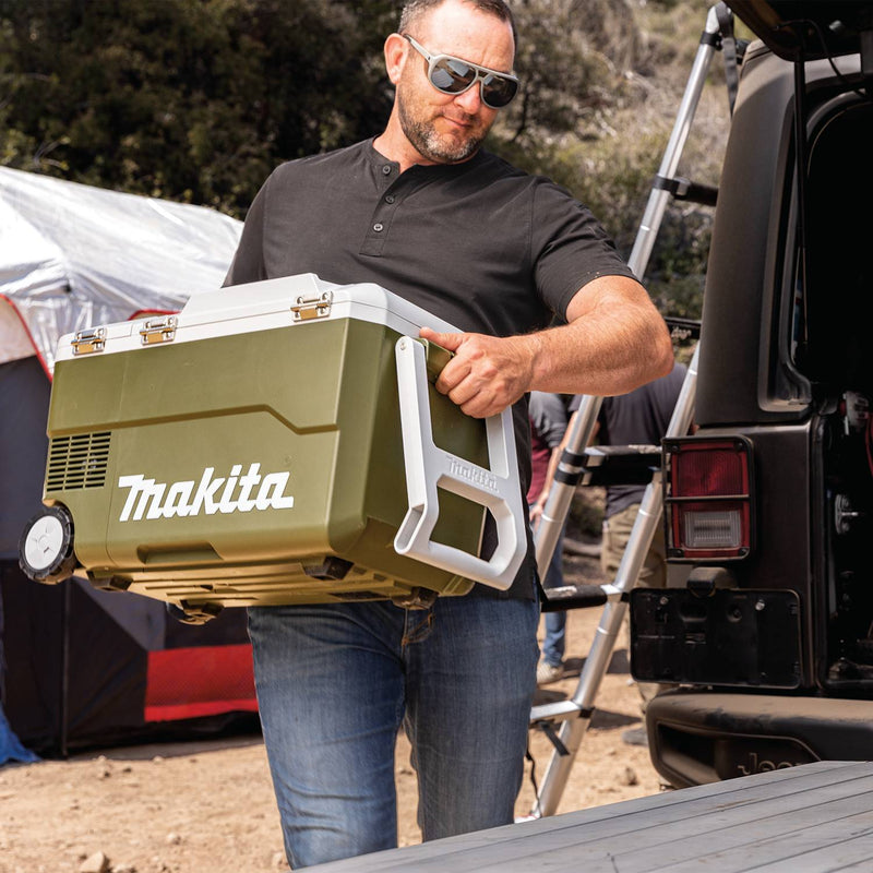 Makita (ADCW180Z) Outdoor Adventure® 18V X2 LXT®, 12V/24V DC Auto, and AC Cooler/Warmer (Tool Only) - Pacific Power Tools
