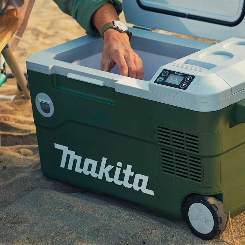 Makita (ADCW180Z) Outdoor Adventure® 18V X2 LXT®, 12V/24V DC Auto, and AC Cooler/Warmer (Tool Only) - Pacific Power Tools