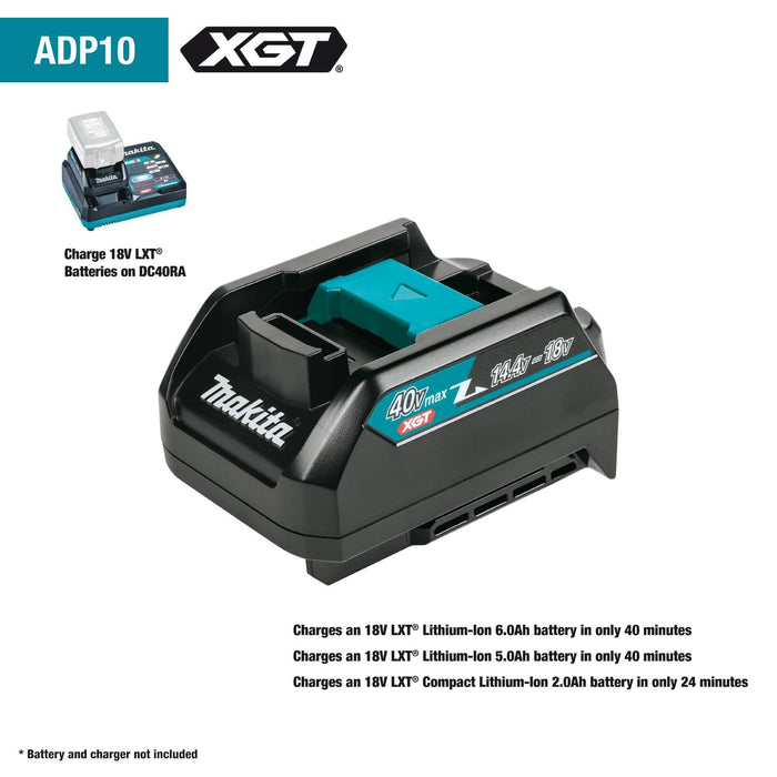 Makita (ADP10) 18V LXT® Adapter for XGT® Chargers - Pacific Power Tools