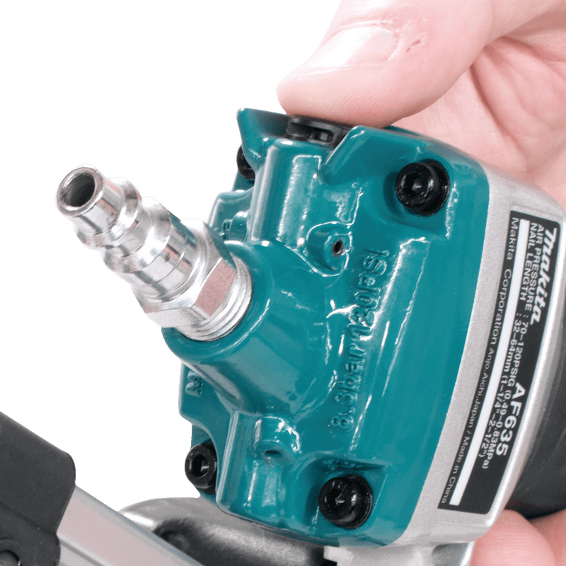 Makita (AF635) 2 - 1/2" Angled Finish Nailer, 34⁰, 15 Gauge - Pacific Power Tools
