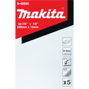 Makita (B - 40565) 32‑7/8" 24 TPI Bi‑Metal Compact Portable Band Saw Blade, 5 pk - Pacific Power Tools