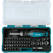Makita (B - 50289) 47 Pc. Ratchet and Bit Set - Pacific Power Tools