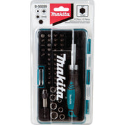 Makita (B - 50289) 47 Pc. Ratchet and Bit Set - Pacific Power Tools