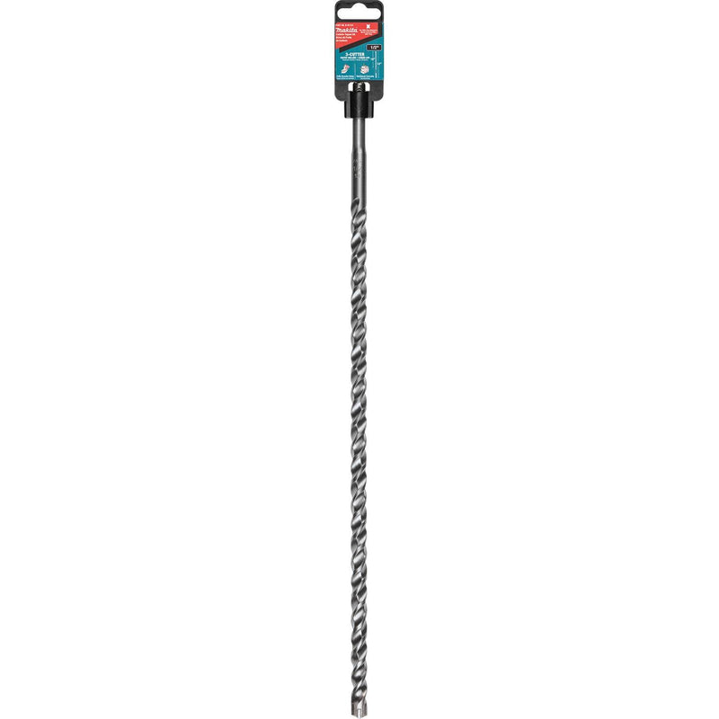 Makita (B - 61123) 1/2" x 18" SDS - PLUS Bit, 3 - Cutter - Pacific Power Tools