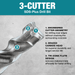 Makita (B - 61151) 3/4" x 10" SDS - PLUS Bit, 3 - Cutter - Pacific Power Tools
