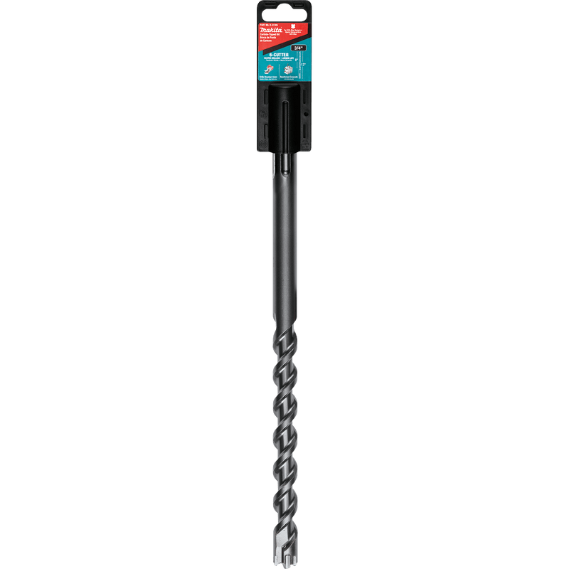 Makita (B - 61385) 3/4" x 13" SDS - MAX Bit, 6 - Cutter - Pacific Power Tools