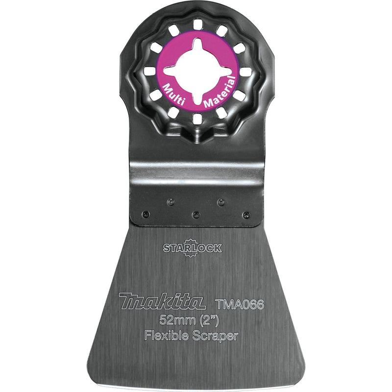 Makita (B - 67131) Starlock® Oscillating Multi - Tool 2" High Carbon Steel Flexible Scraper Blade - Pacific Power Tools