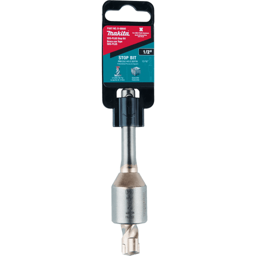 Makita (B - 68666) 1/2" x 13/16" x 4" SDS - PLUS Stop Bit, 3 - Cutter - Pacific Power Tools
