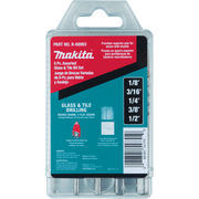 Makita (B - 68993) 5 Pc. Assorted Glass & Tile Bit Set - Pacific Power Tools