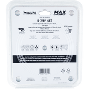 Makita (B - 69250) 5 - 7/8" 48T Carbide - Tipped Max Efficiency Saw Blade, Thin Metal - Pacific Power Tools