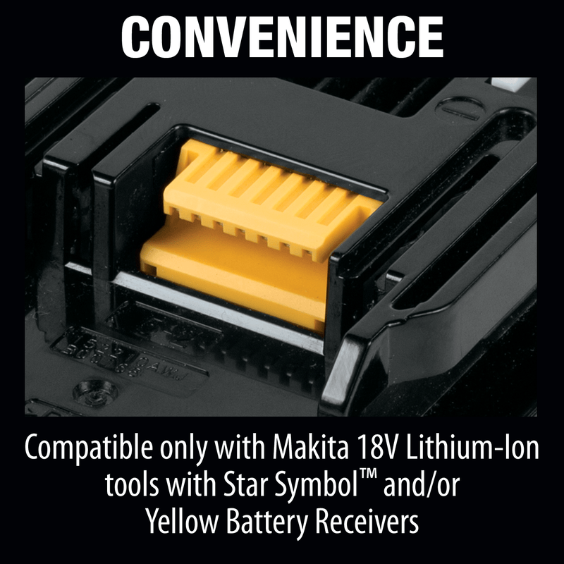 Makita (BL1850B - 2) 18V LXT® 5.0Ah Battery, 2/pk - Pacific Power Tools