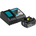 Makita (BL1850BDC1) Battery and Rapid Optimum Charger Starter Pack (5.0Ah) - Pacific Power Tools