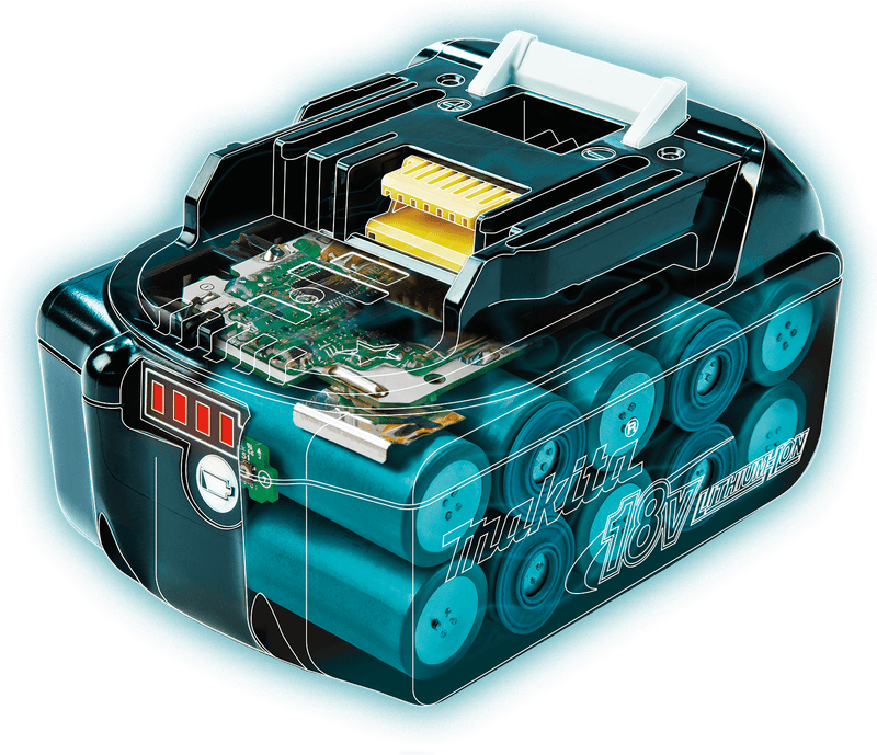 Makita (BL1860B) 18V LXT® Lithium - Ion 6.0Ah Battery - Pacific Power Tools