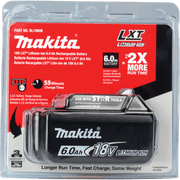 Makita (BL1860B) 18V LXT® Lithium - Ion 6.0Ah Battery - Pacific Power Tools