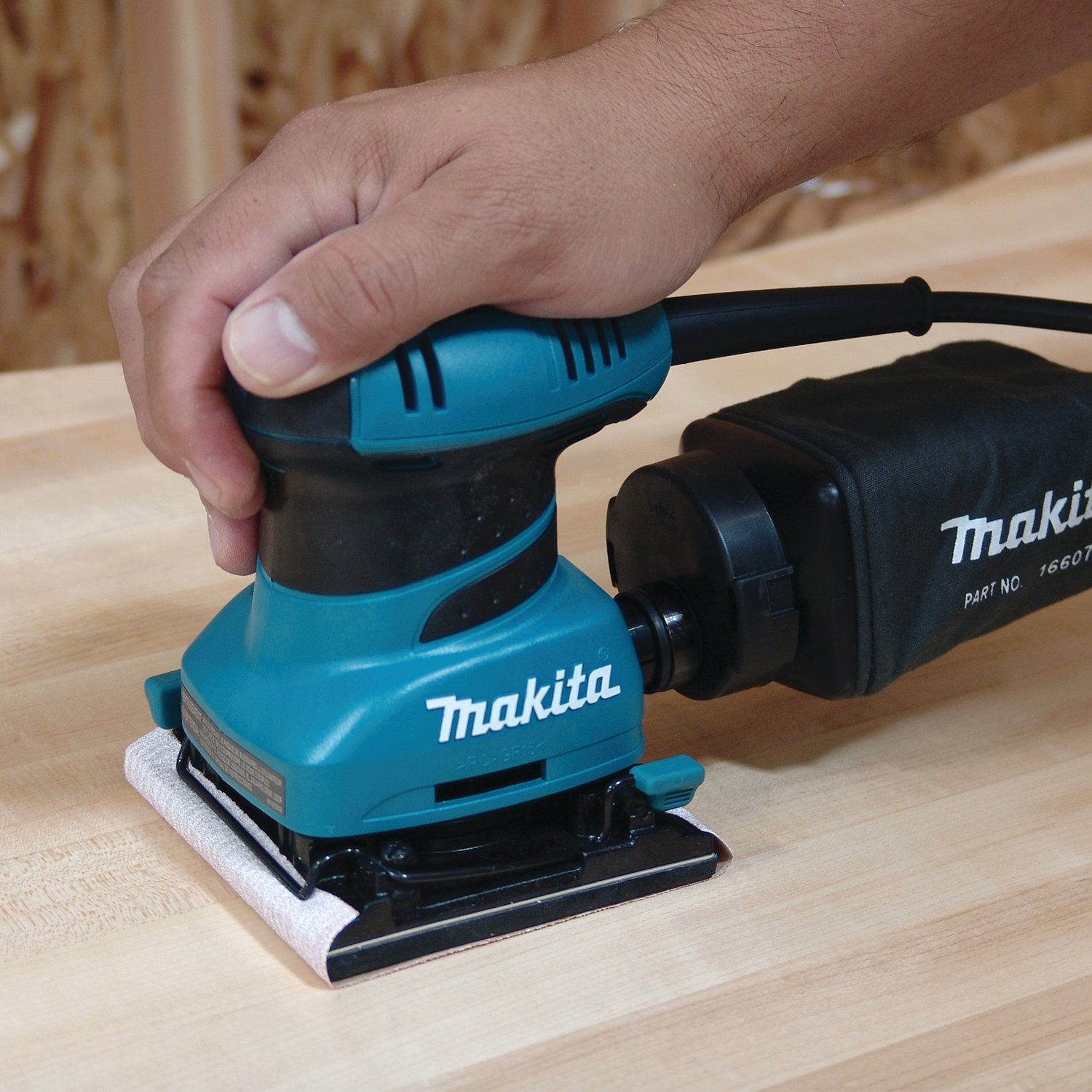 Makita (BO4556 - R) 1/4 Sheet Finishing Sander (Factory Reconditioned) - Pacific Power Tools