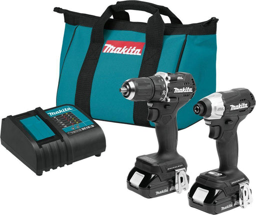 Makita (CX203SYB) LXT® Lithium‑Ion Sub‑Compact Brushless 2 pc. Combo Kit (1.5Ah) - Pacific Power Tools