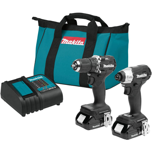 Makita (CX203SYB - R) 18V LXT® Sub - Compact Brushless 2 Pc. Combo Kit (1.5Ah) (Factory Reconditioned) - Pacific Power Tools