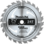 Makita (D - 45989) 7 - 1/4" 24T Carbide - Tipped Circular Saw Blade - Pacific Power Tools