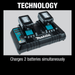 Makita (DC18RD) 18V LXT® Dual Port Rapid Optimum Charger - Pacific Power Tools