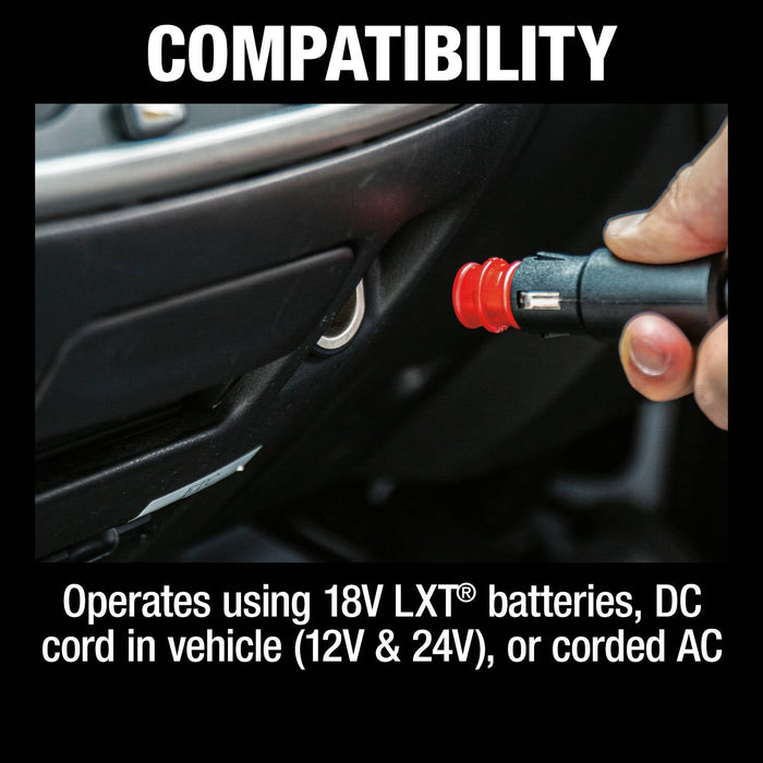 Makita (DCW180Z - R) 18V X2 LXT® Lithium - Ion, 12V/24V DC Auto, and AC Cooler/Warmer (Tool Only) (Factory Reconditioned) - Pacific Power Tools