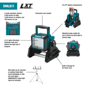 Makita (DML811) 18V LXT® Lithium - Ion Cordless/Corded Work Light (Light Only) - Pacific Power Tools