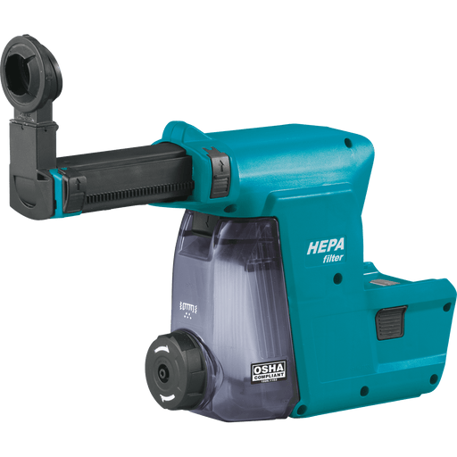 Makita (DX06) Dust Extractor Attachment with HEPA Filter Cleaning Mechanism, XRH01 - Pacific Power Tools