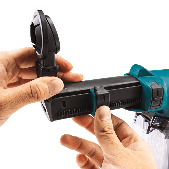Makita (DX06) Dust Extractor Attachment with HEPA Filter Cleaning Mechanism, XRH01 - Pacific Power Tools