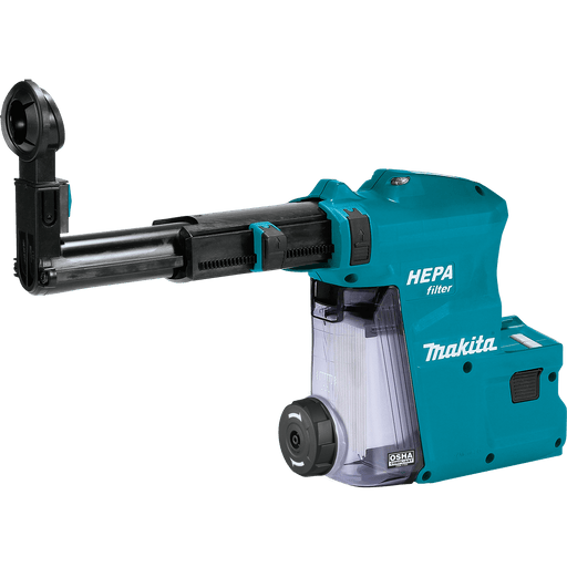 Makita (DX08) Dust Extractor Attachment with HEPA Filter Cleaning Mechanism, XRH08, XRH10 - Pacific Power Tools