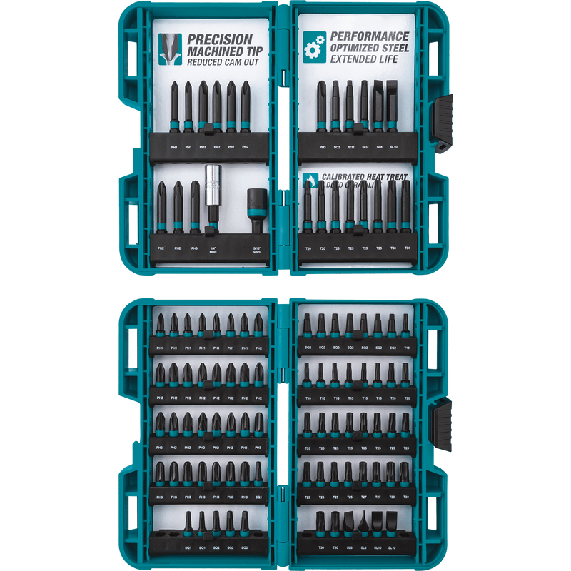 Makita (E - 00038) ImpactX™ 100 Pc. Driver Bit Set - Pacific Power Tools