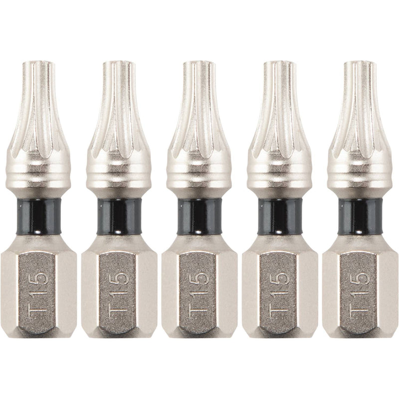 Makita (E - 00614) Impact XPS® T15 Torx 1" Insert Bit, 5/pk - Pacific Power Tools