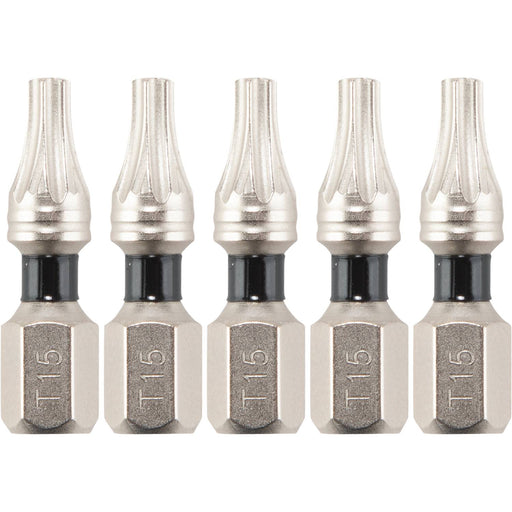 Makita (E - 00614) Impact XPS® T15 Torx 1" Insert Bit, 5/pk - Pacific Power Tools