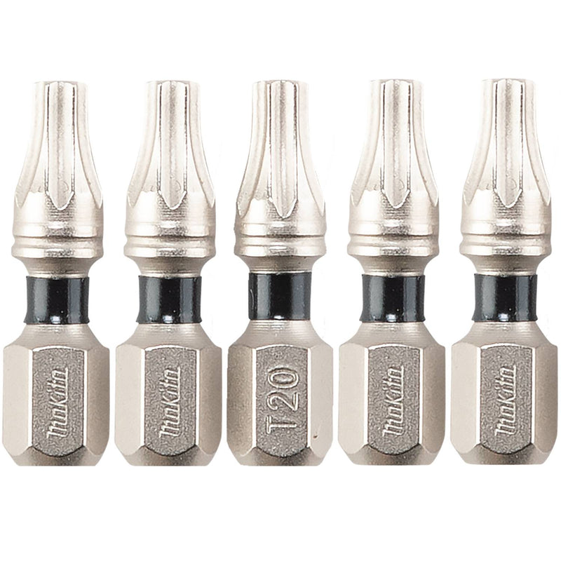 Makita (E - 00620) Impact XPS® T20 Torx 1" Insert Bit, 5/pk - Pacific Power Tools