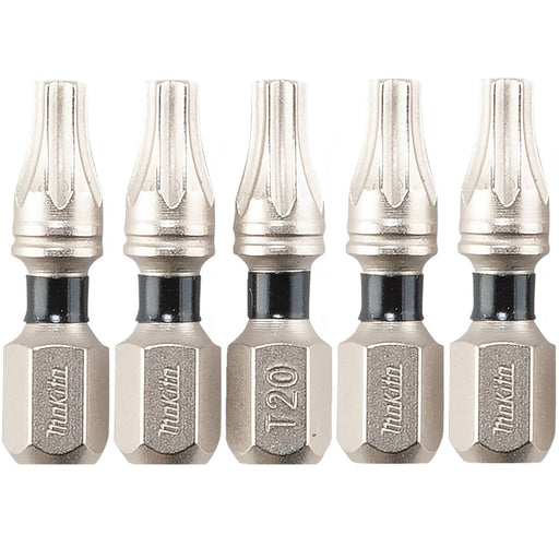 Makita (E - 00620) Impact XPS® T20 Torx 1" Insert Bit, 5/pk - Pacific Power Tools