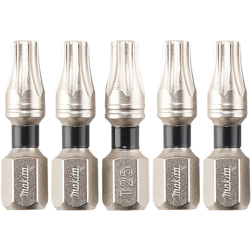 Makita (E - 00636) Impact XPS® T25 Torx 1" Insert Bit, 5/pk - Pacific Power Tools