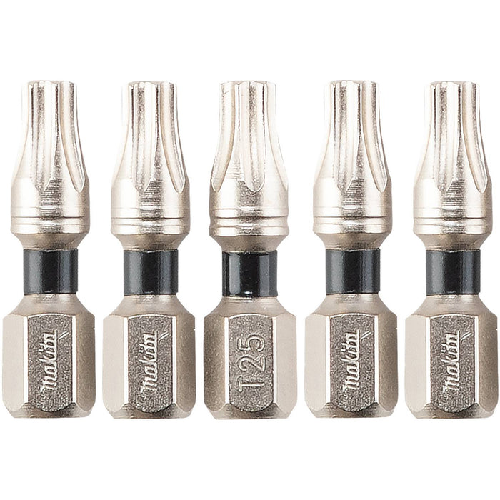 Makita (E - 00636) Impact XPS® T25 Torx 1" Insert Bit, 5/pk - Pacific Power Tools