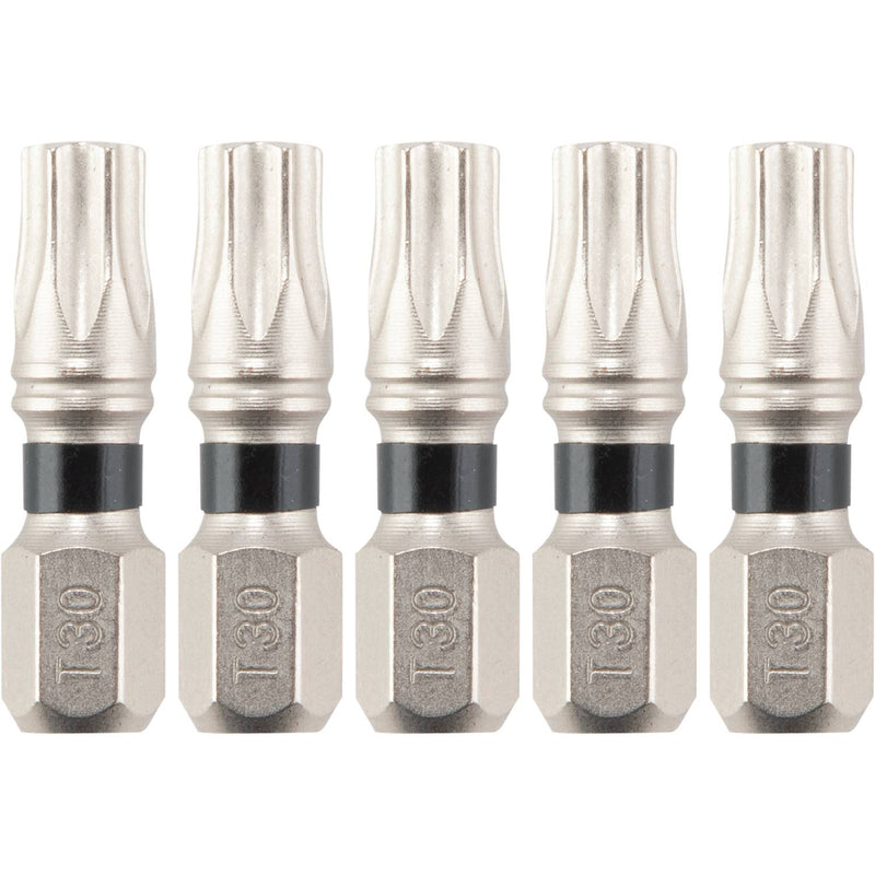 Makita (E - 00658) Impact XPS® T30 Torx 1" Insert Bit, 5/pk - Pacific Power Tools