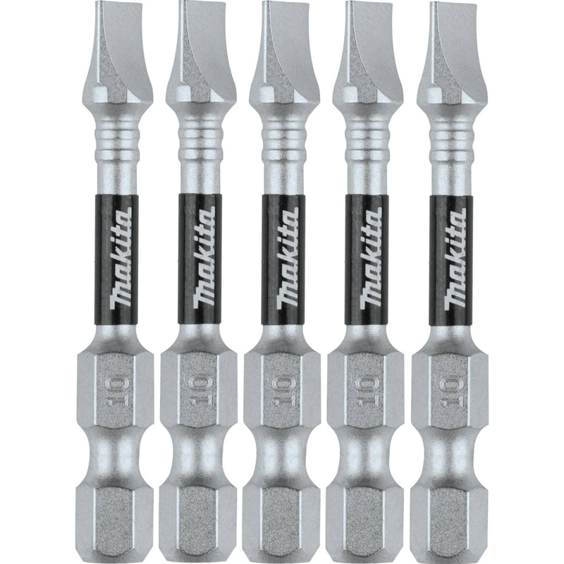 Makita (E - 01030) Impact XPS® 10 Slotted 2" Power Bit, 5/pk - Pacific Power Tools