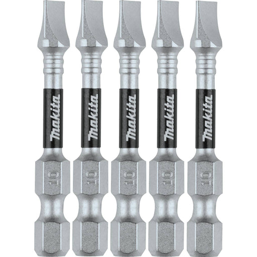 Makita (E - 01030) Impact XPS® 10 Slotted 2" Power Bit, 5/pk - Pacific Power Tools