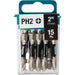 Makita (E - 01046) Impact XPS® 2 Phillips 2" Power Bit, 15/pk - Pacific Power Tools