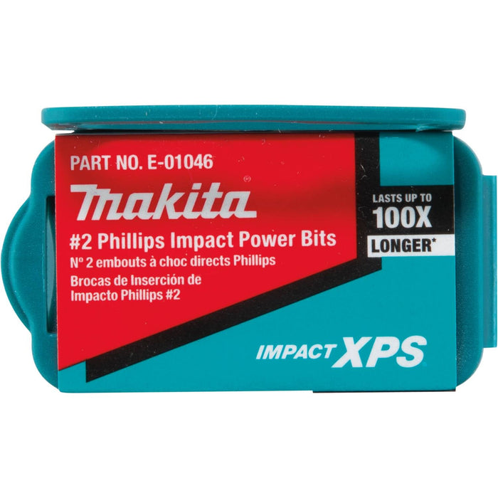 Makita (E - 01046) Impact XPS® 2 Phillips 2" Power Bit, 15/pk - Pacific Power Tools
