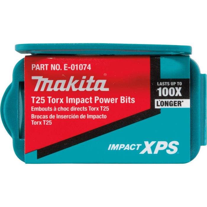 Makita (E - 01074) Impact XPS® T25 Torx 2" Power Bit, 15/pk - Pacific Power Tools