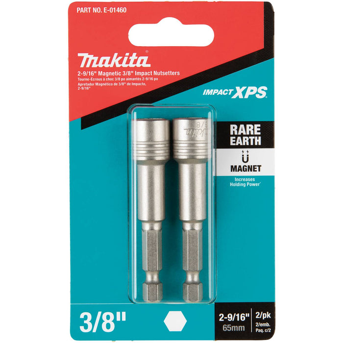 Makita (E - 01460) Impact XPS® 2 - 9/16" Magnetic 3/8" Nutsetter, 2/pk - Pacific Power Tools